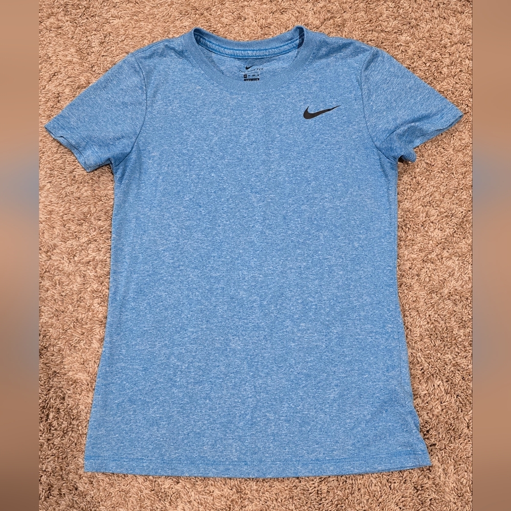 Nike Heather Blue Dri-FIT Tee